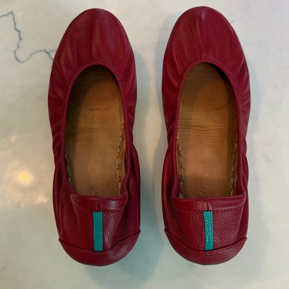 Red Tieks - Size 10